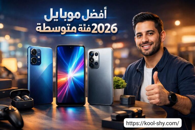 ترشيحات افضل موبايل فئة متوسطة 2026..