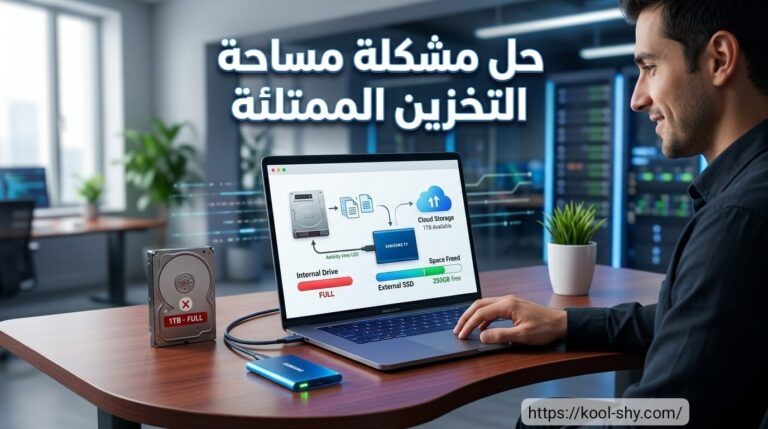 حل مشكلة مساحة التخزين الممتلئة في 2026