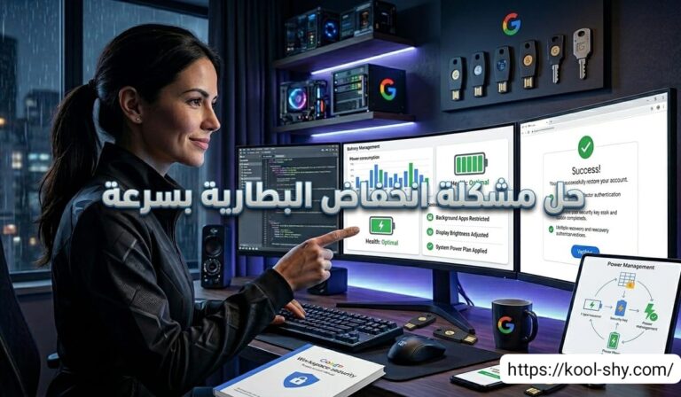 حل مشكلة انخفاض البطارية بسرعة | حلول فعالة لزيادة عمر البطارية