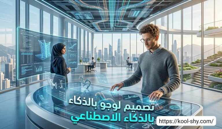 تصميم لوجو بالذكاء الاصطناعي احترافي مجاناً خلال دقائق بأدوات قوية